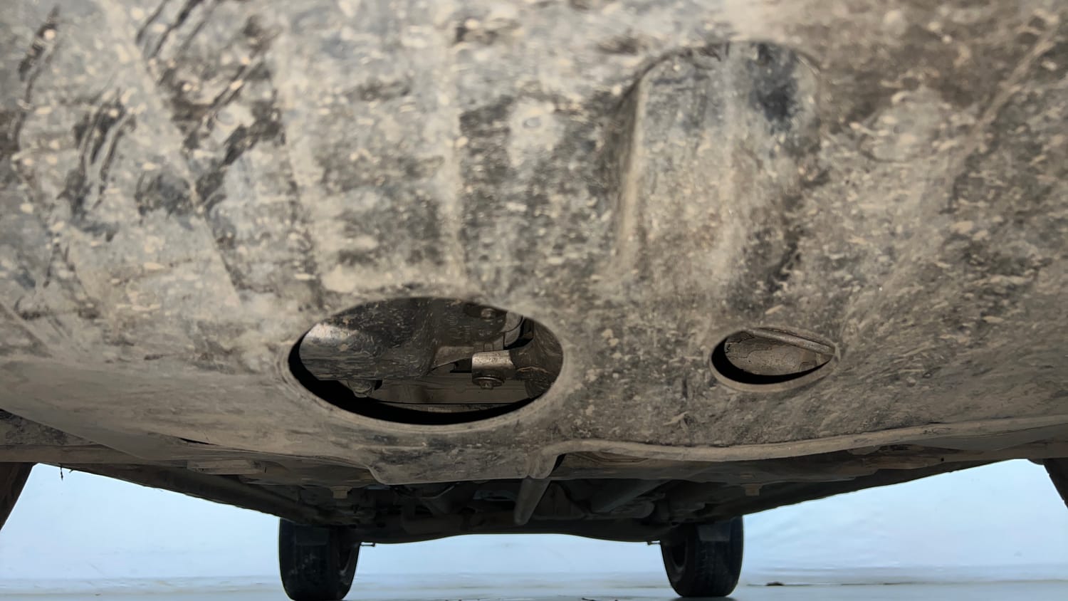 Used 2022 Hyundai Creta SX (O) 1.5 Diesel Automatic Diesel Automatic extra FRONT LEFT UNDERBODY VIEW