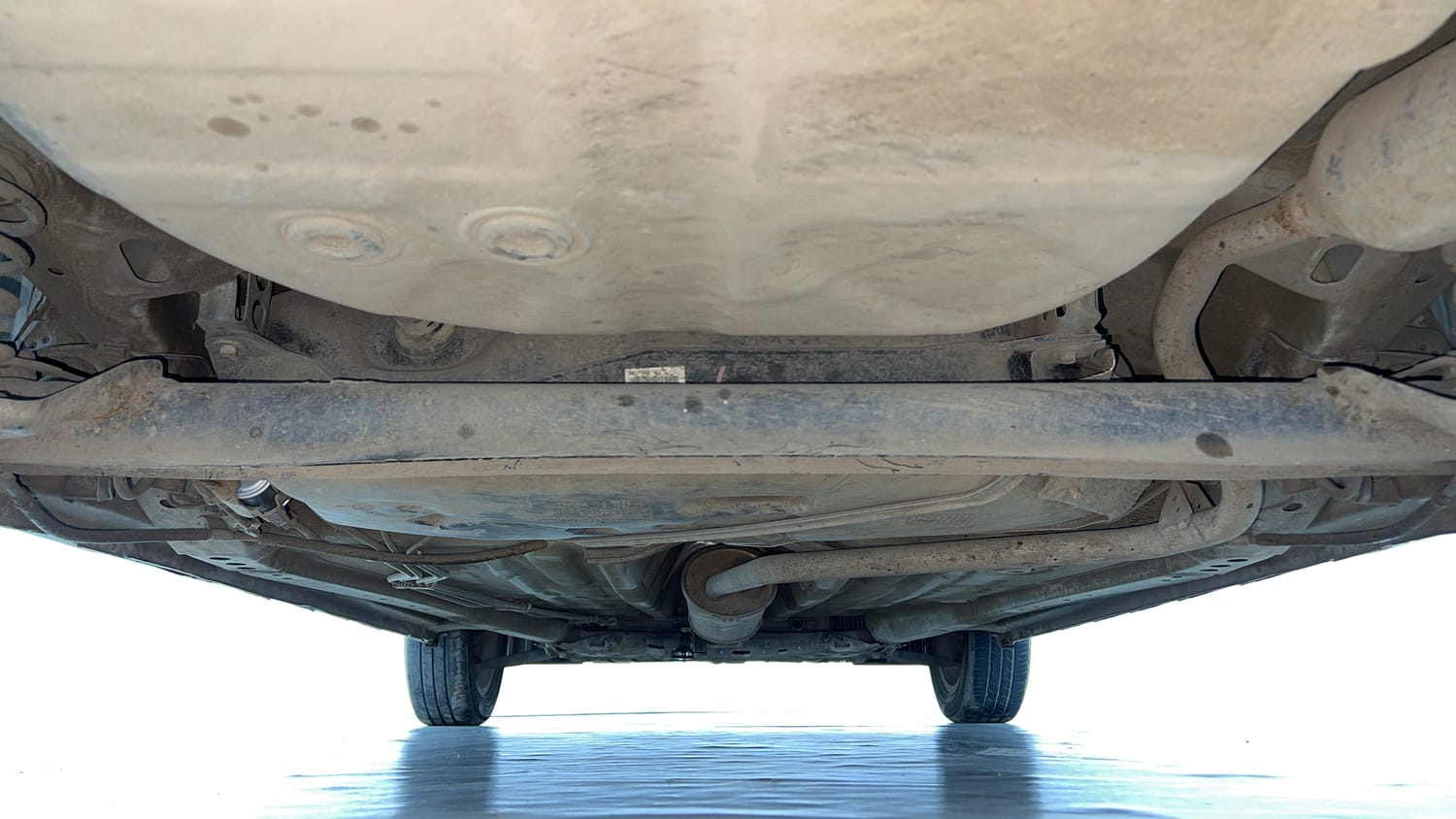 Used 2022 Maruti Suzuki Celerio ZXi Plus Petrol Manual extra REAR UNDERBODY VIEW (TAKEN FROM REAR)