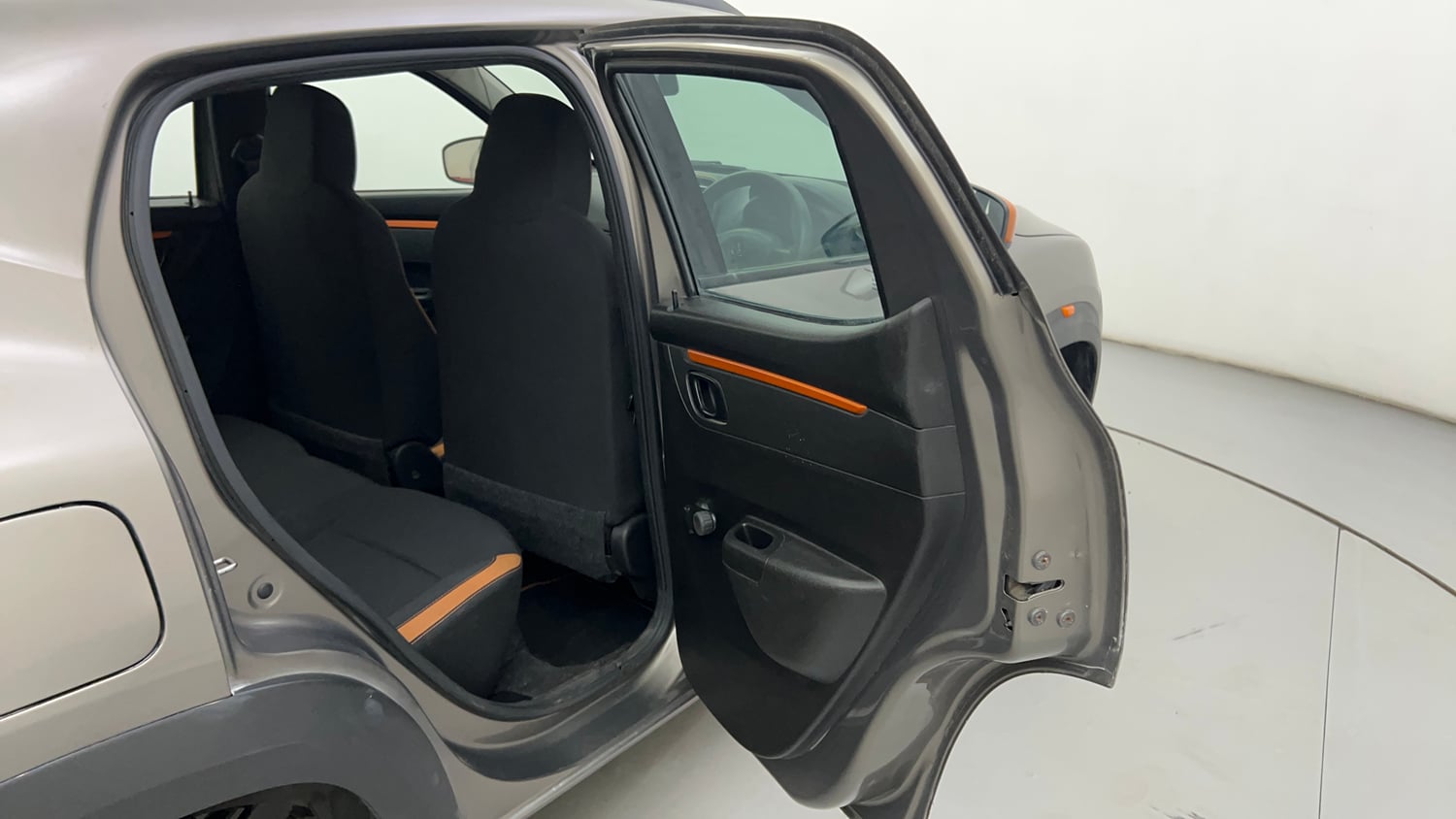 Used 2017 Renault Kwid CLIMBER 1.0 AMT Petrol Automatic interior RIGHT SIDE REAR DOOR CABIN VIEW