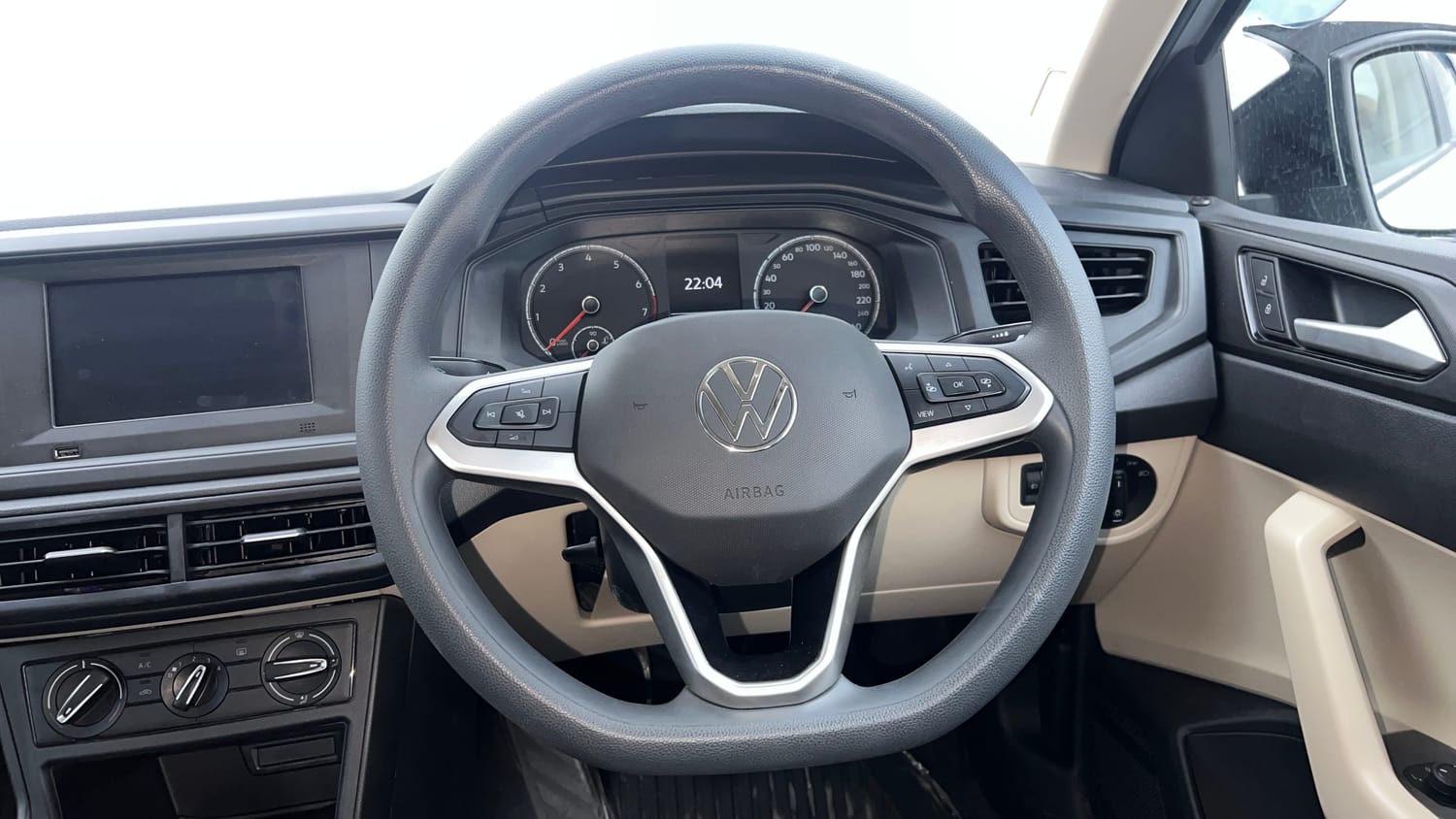 Used 2025 Volkswagen Virtus Comfortline 1.0 TSI MT Petrol Manual interior STEERING VIEW