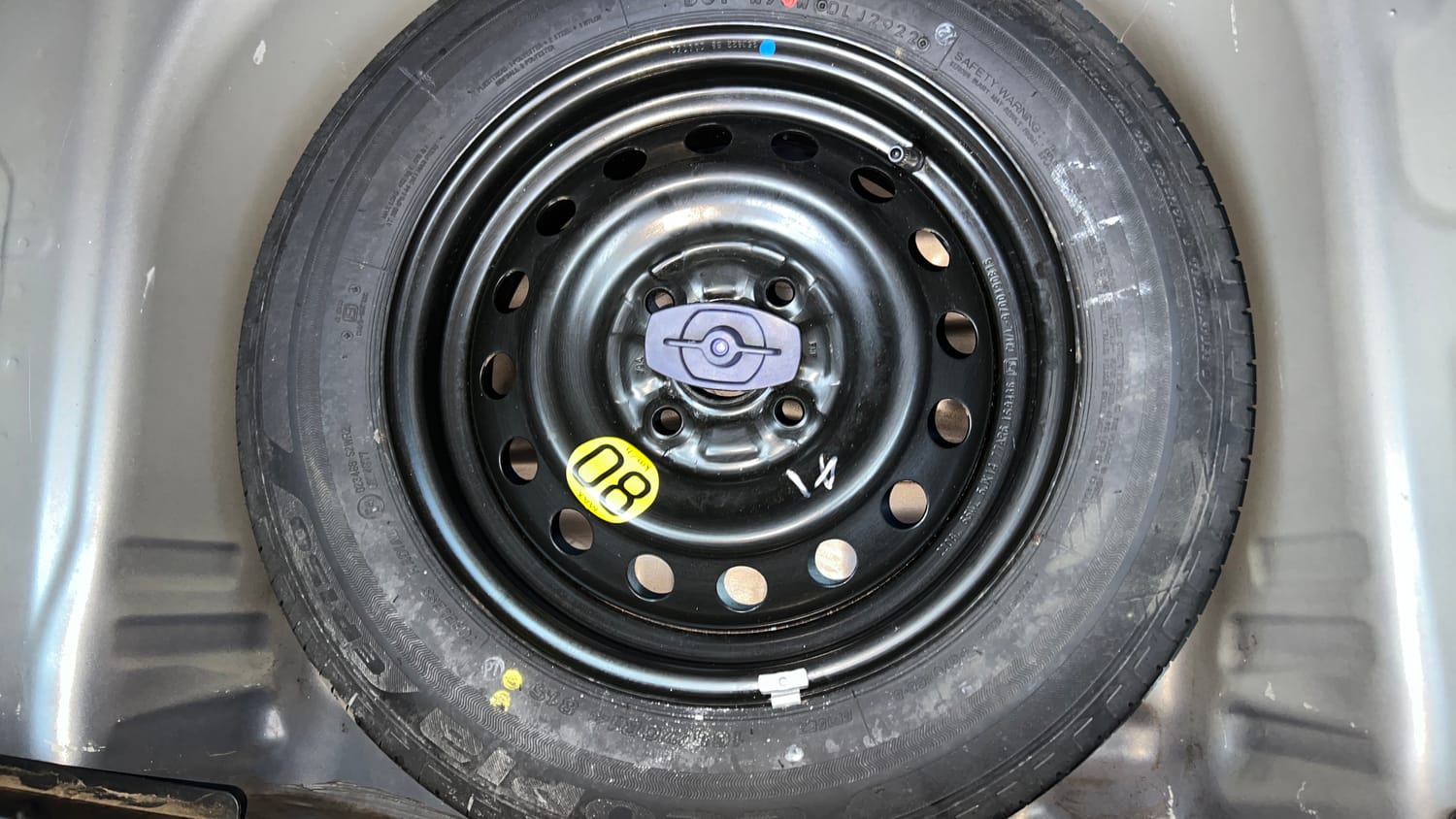 Used 2022 Maruti Suzuki Celerio ZXi Plus Petrol Manual tyres SPARE TYRE VIEW