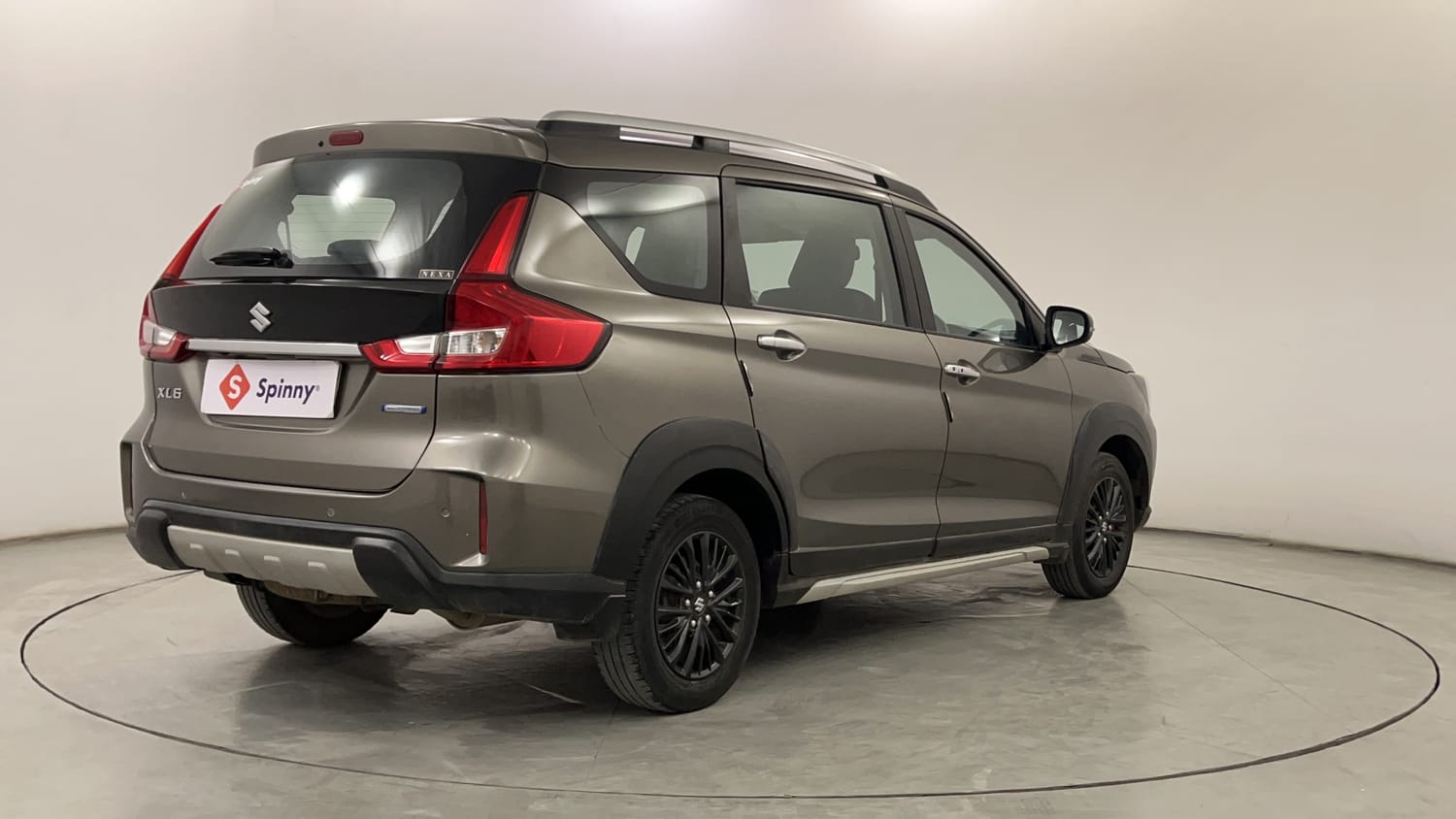 Used 2019 Maruti Suzuki XL6 Alpha AT Petrol Petrol Automatic exterior RIGHT REAR CORNER VIEW