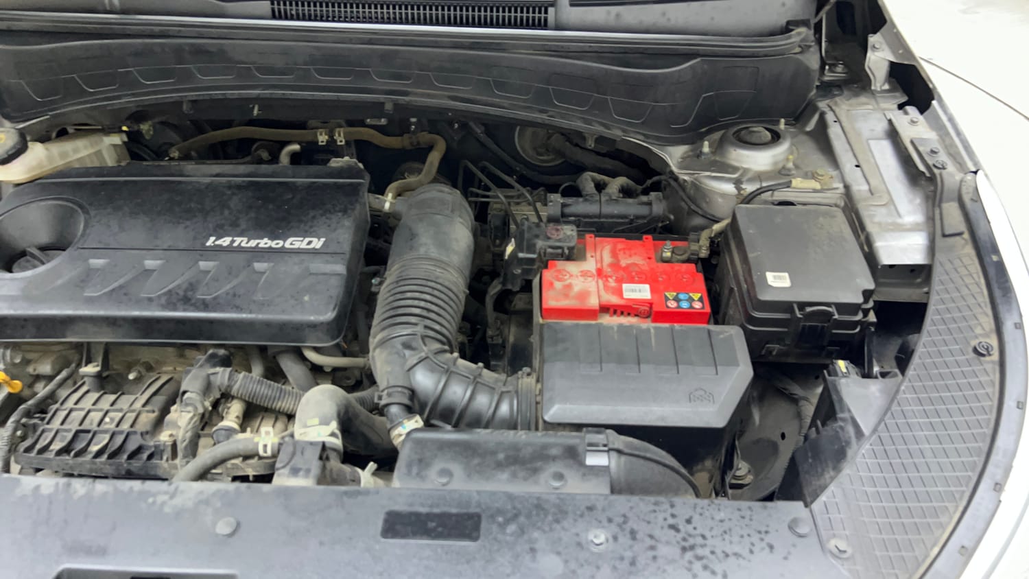Used 2019 Kia Seltos GTX 1.4 Petrol Manual engine ENGINE LEFT SIDE VIEW