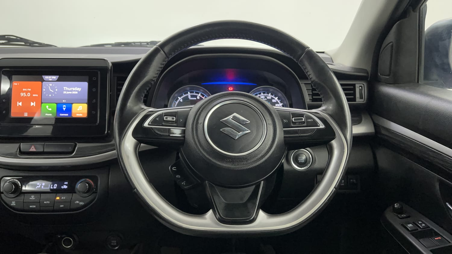 Used 2019 Maruti Suzuki XL6 Alpha AT Petrol Petrol Automatic interior STEERING VIEW