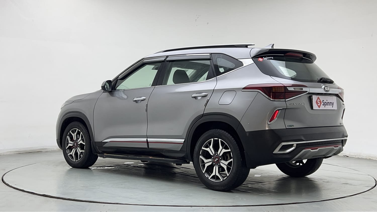 Used 2019 Kia Seltos GTX 1.4 Petrol Manual exterior LEFT REAR CORNER VIEW