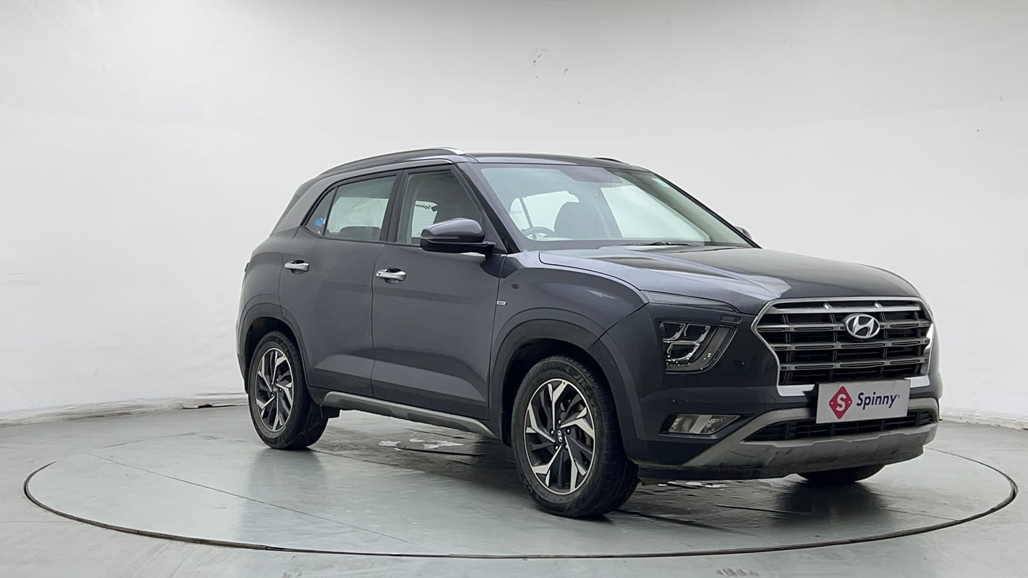 Used 2022 Hyundai Creta SX (O) 1.5 Diesel Automatic Diesel Automatic exterior RIGHT FRONT CORNER VIEW