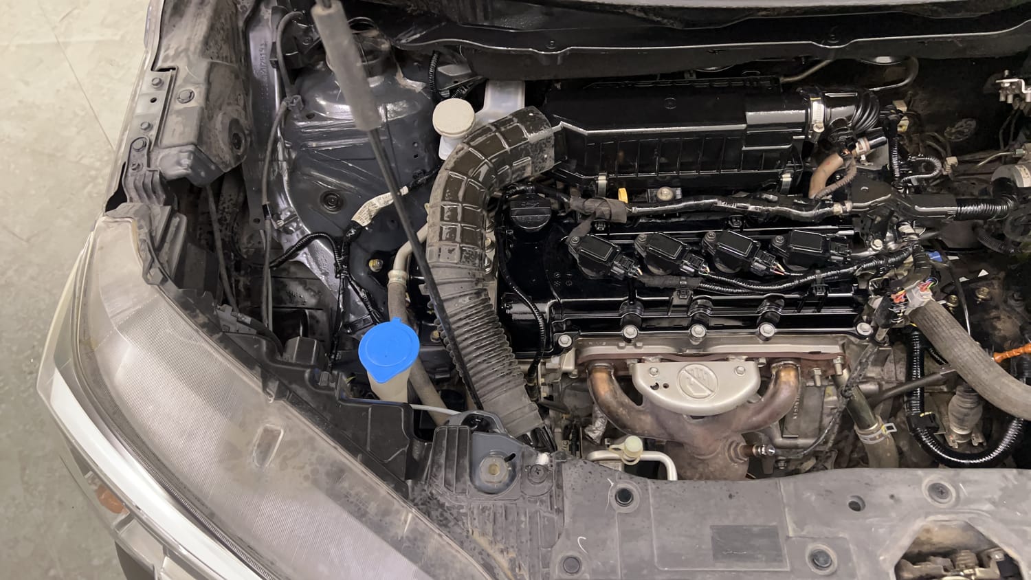 Used 2019 Maruti Suzuki XL6 Alpha AT Petrol Petrol Automatic engine ENGINE RIGHT SIDE VIEW
