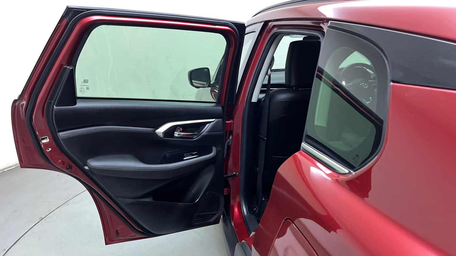 Used 2023 Toyota Urban Cruiser Hyryder V AWD NeoDrive Petrol Manual interior LEFT REAR DOOR OPEN VIEW