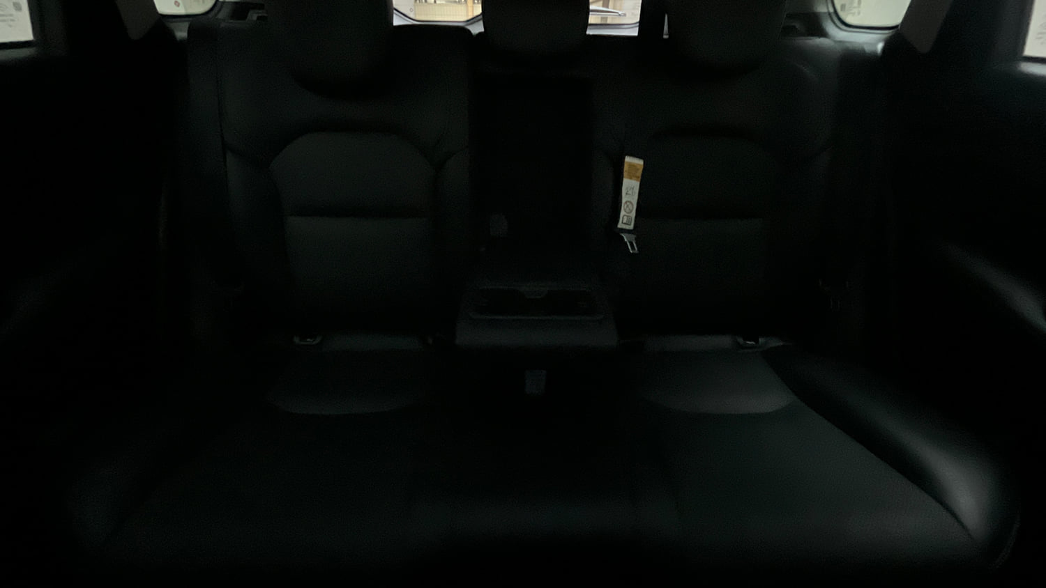 Used 2023 Toyota Urban Cruiser Hyryder V AWD NeoDrive Petrol Manual interior REAR SEAT CONDITION VIEW