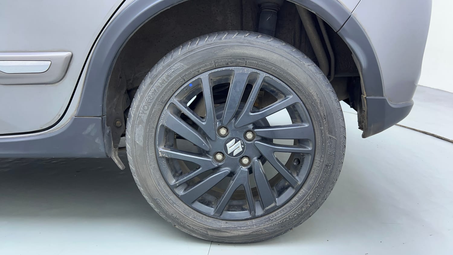 Used 2022 Maruti Suzuki Celerio ZXi Plus Petrol Manual tyres LEFT REAR TYRE RIM VIEW