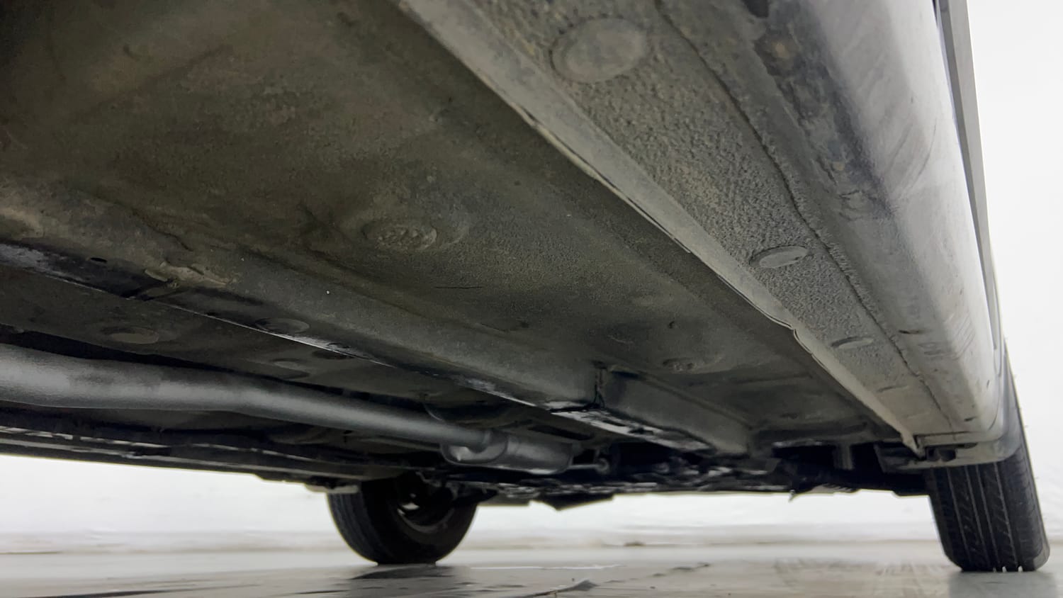 Used 2014 Hyundai Grand i10 Sportz 1.2 Kappa VTVT Petrol Manual extra REAR RIGHT UNDERBODY VIEW