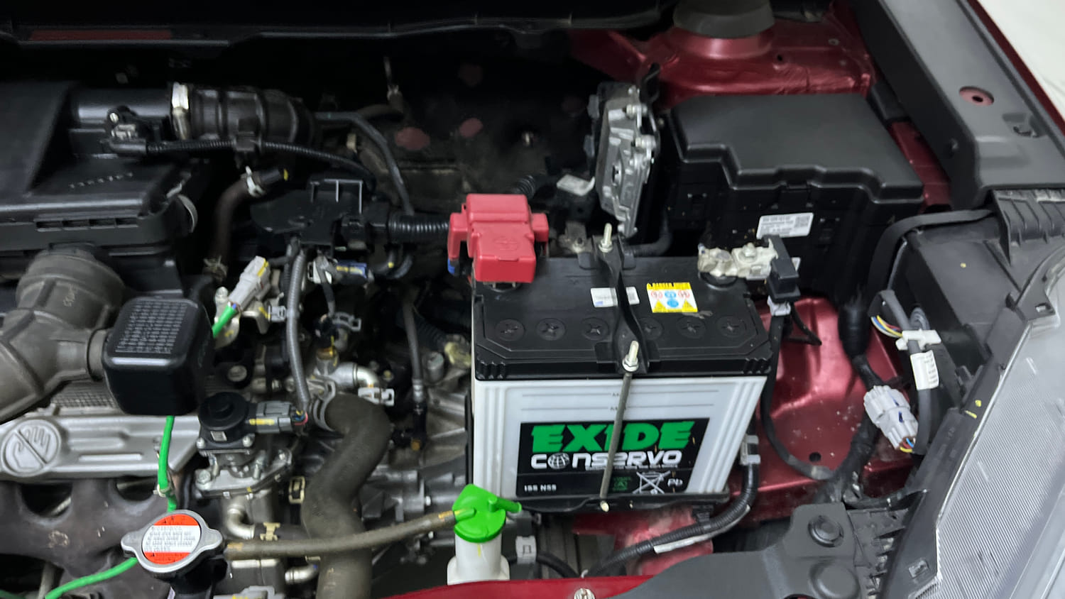 Used 2023 Toyota Urban Cruiser Hyryder V AWD NeoDrive Petrol Manual engine ENGINE LEFT SIDE VIEW