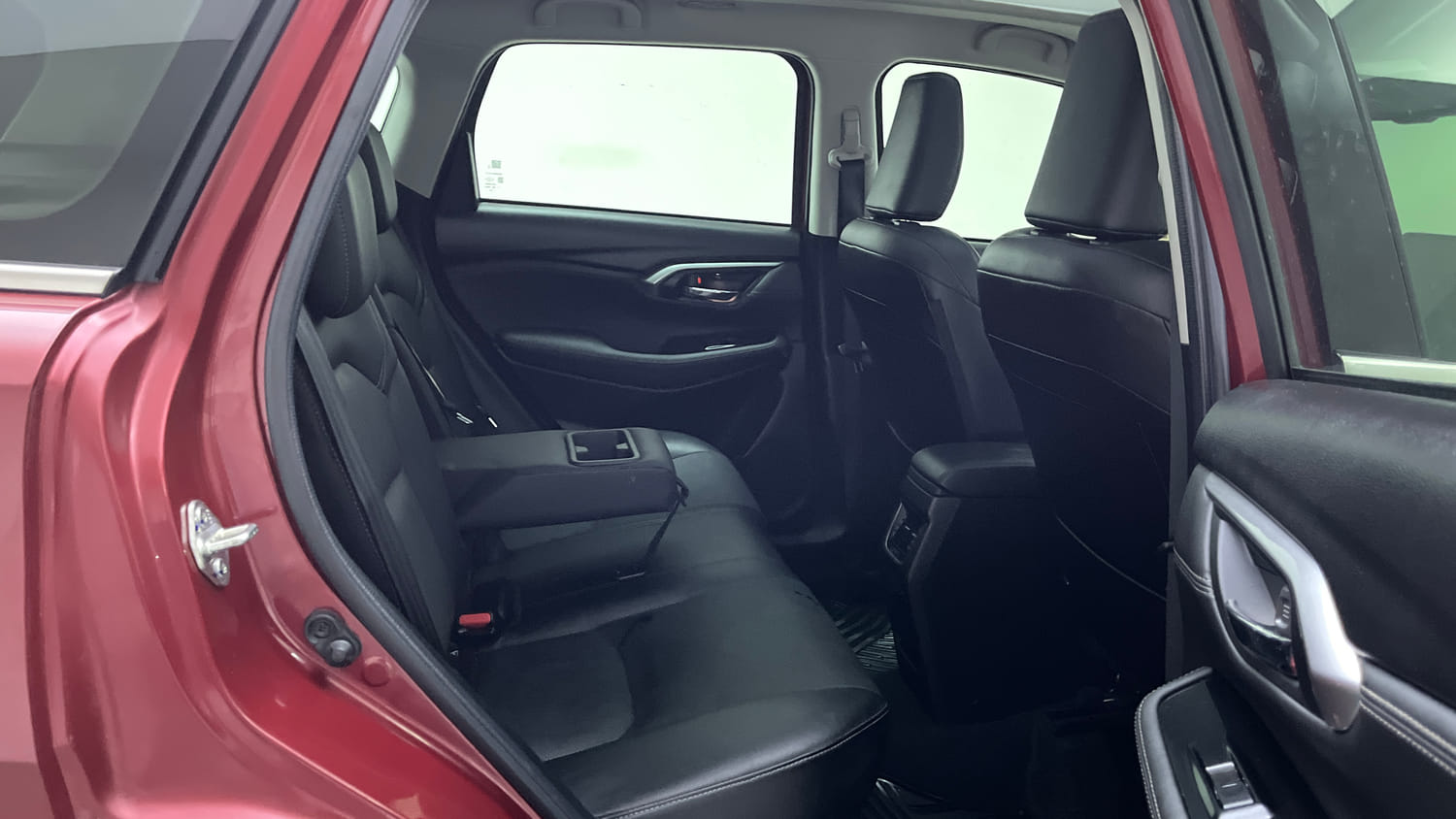 Used 2023 Toyota Urban Cruiser Hyryder V AWD NeoDrive Petrol Manual interior RIGHT SIDE REAR DOOR CABIN VIEW