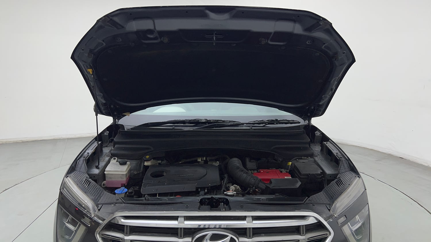 Used 2022 Hyundai Creta SX (O) 1.5 Diesel Automatic Diesel Automatic engine ENGINE & BONNET OPEN FRONT VIEW