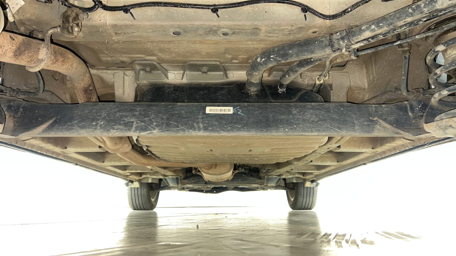 Used 2019 MG Motors Hector Sharp 1.5 DCT Petrol Petrol Automatic extra REAR UNDERBODY VIEW (TAKEN FROM REAR)