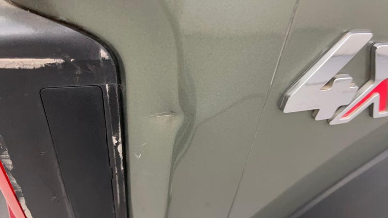 Used 2021 mahindra Thar LX Hard Top Petrol AT 4WD Petrol Automatic dents MINOR DENT