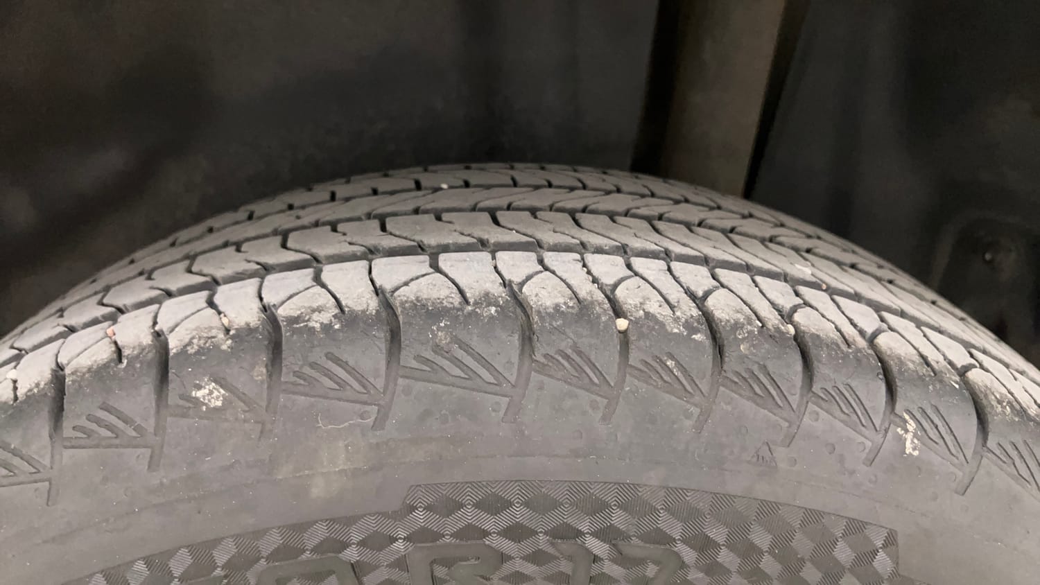 Used 2025 Maruti Suzuki Grand Vitara Delta Smart Hybrid Petrol Manual tyres LEFT REAR TYRE TREAD VIEW