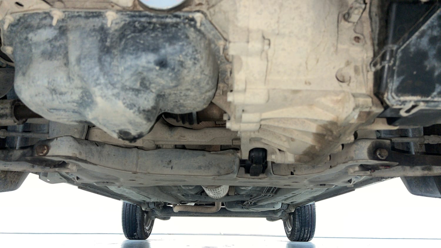 Used 2018 Ford EcoSport Titanium 1.5L Ti-VCT Petrol Manual extra FRONT LEFT UNDERBODY VIEW