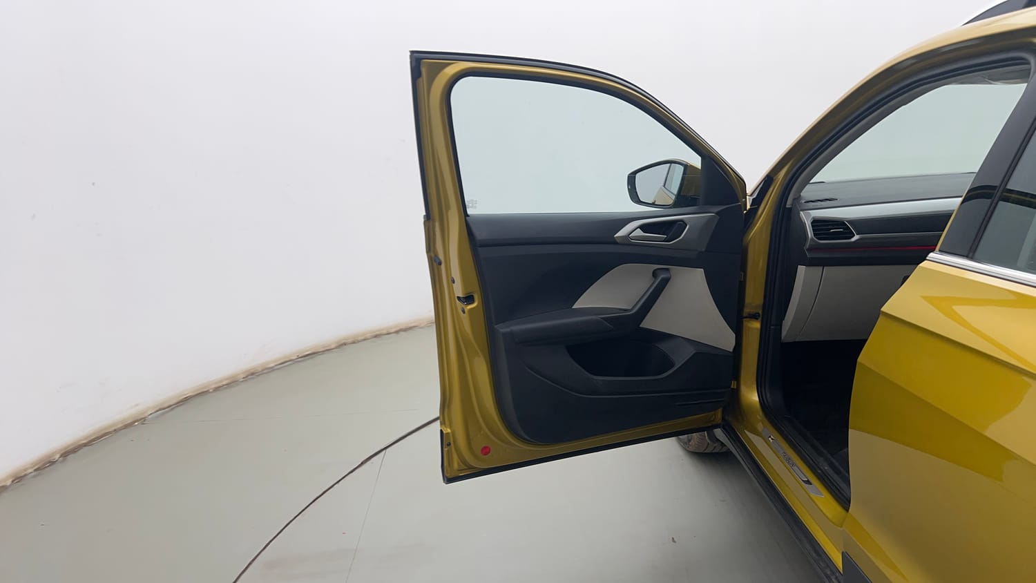 Used 2022 Volkswagen Taigun GT Plus 1.5 TSI DSG Petrol Automatic interior LEFT FRONT DOOR OPEN VIEW