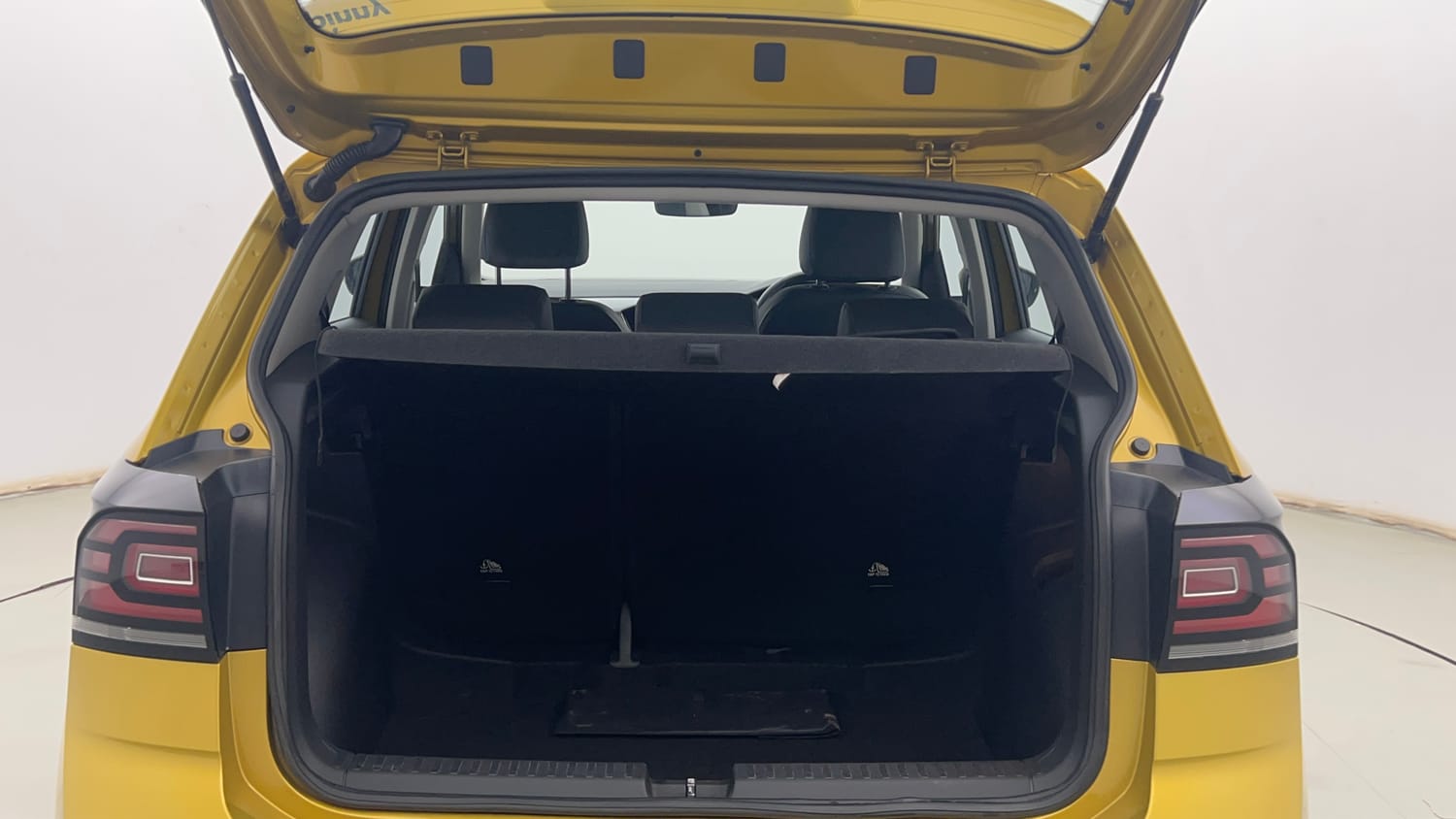 Used 2022 Volkswagen Taigun GT Plus 1.5 TSI DSG Petrol Automatic interior DICKY INSIDE VIEW