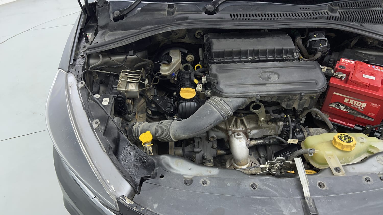 Used 2023 Tata Tigor XZ CNG Cng Manual engine ENGINE RIGHT SIDE VIEW