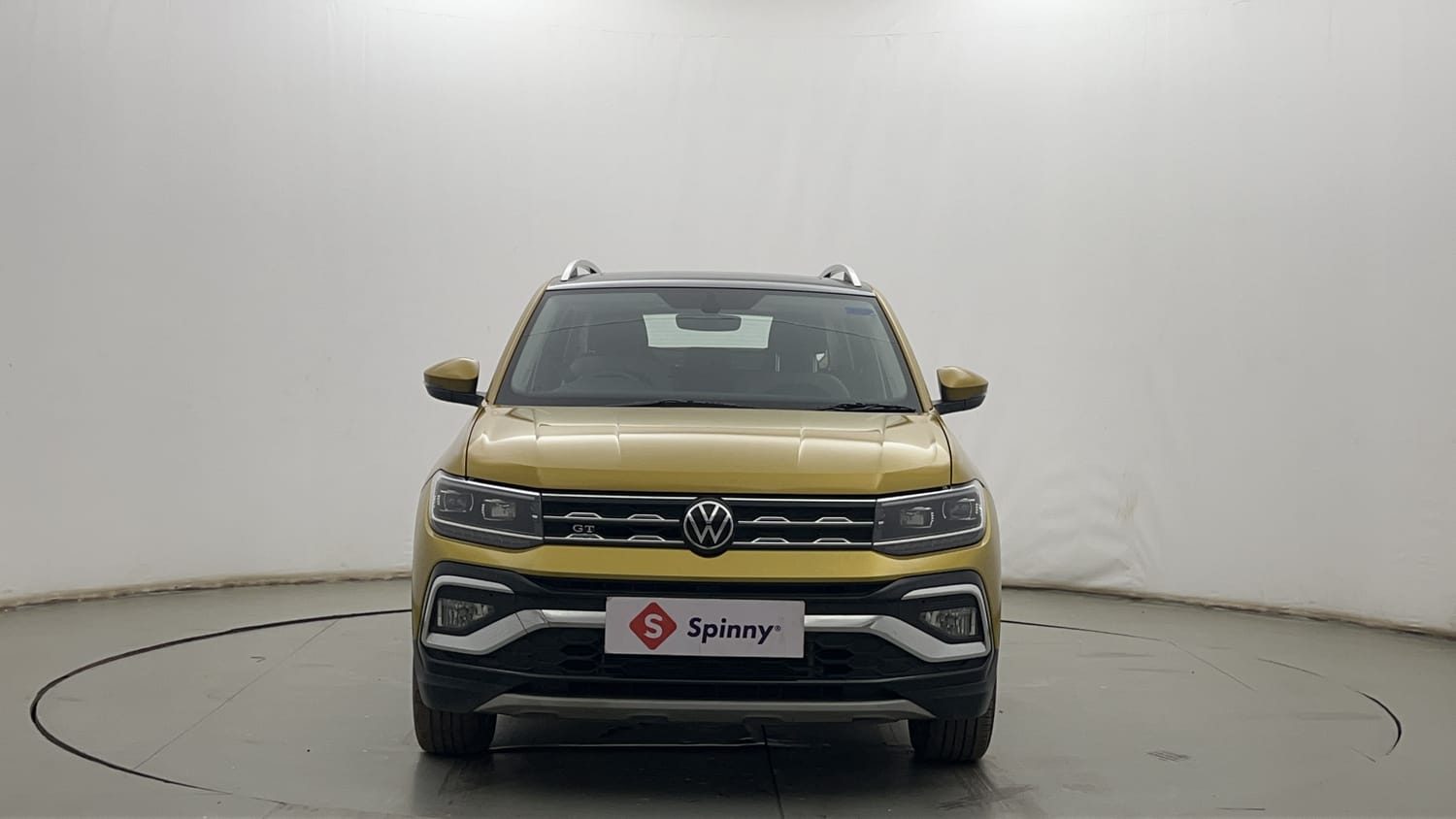 Used 2022 Volkswagen Taigun GT Plus 1.5 TSI DSG Petrol Automatic exterior FRONT VIEW