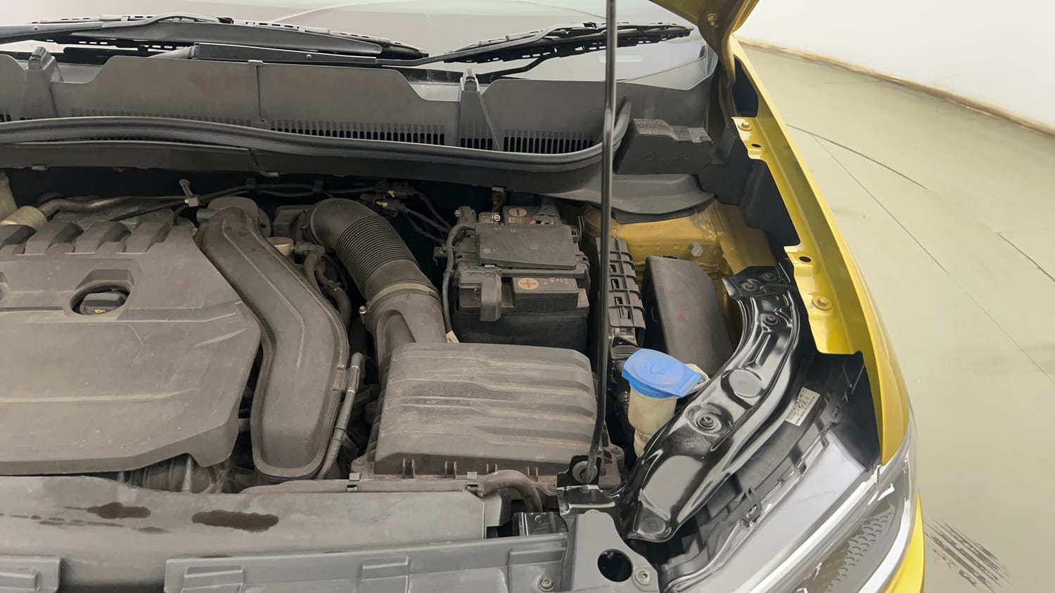 Used 2022 Volkswagen Taigun GT Plus 1.5 TSI DSG Petrol Automatic engine ENGINE LEFT SIDE VIEW