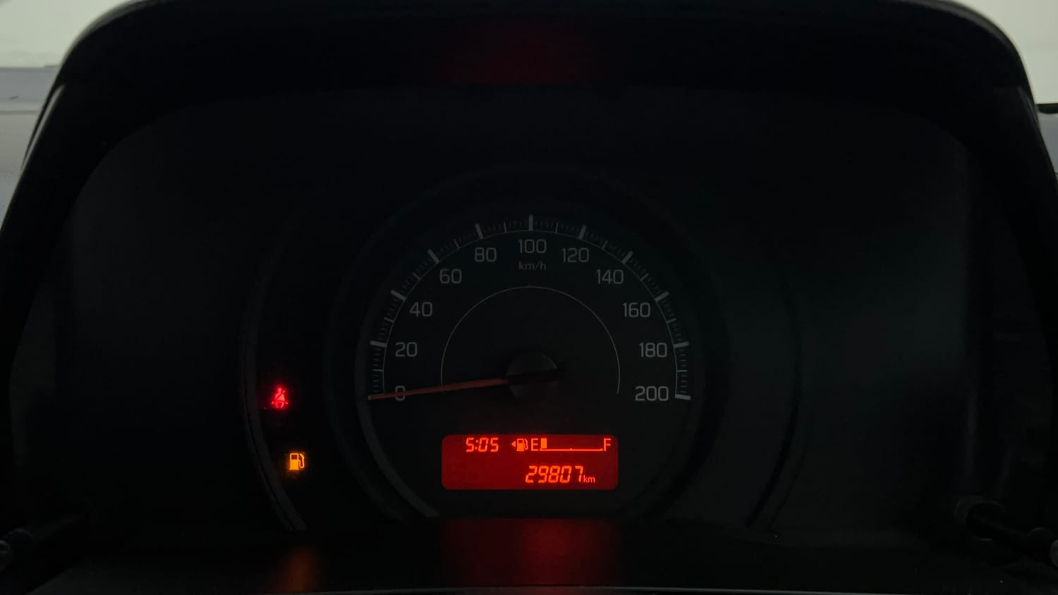 Used 2019 Maruti Suzuki Swift LXi Petrol Manual interior CLUSTERMETER VIEW
