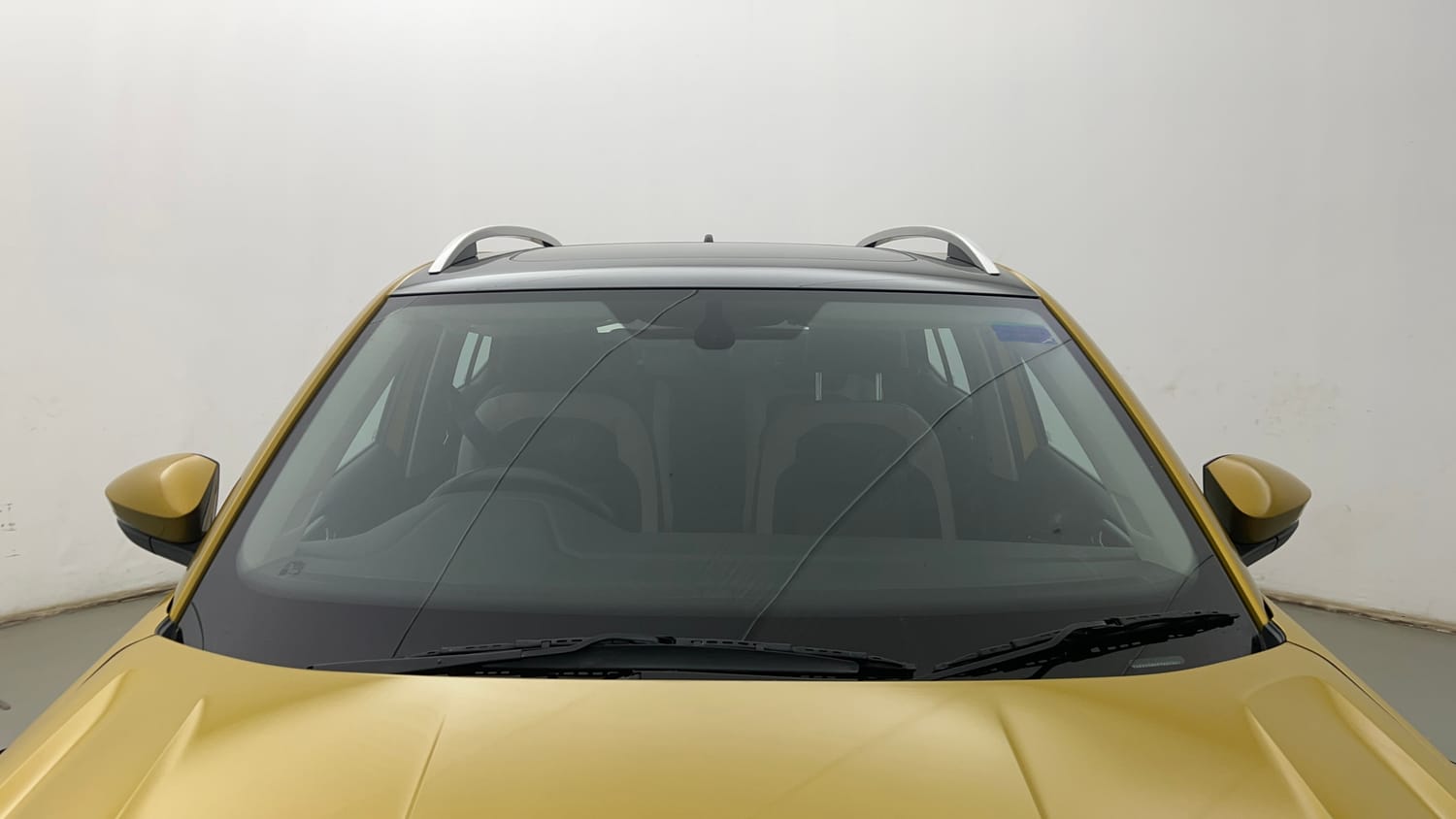 Used 2022 Volkswagen Taigun GT Plus 1.5 TSI DSG Petrol Automatic exterior FRONT WINDSHIELD VIEW