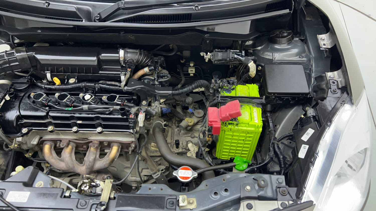 Used 2019 Maruti Suzuki Swift LXi Petrol Manual engine ENGINE LEFT SIDE VIEW