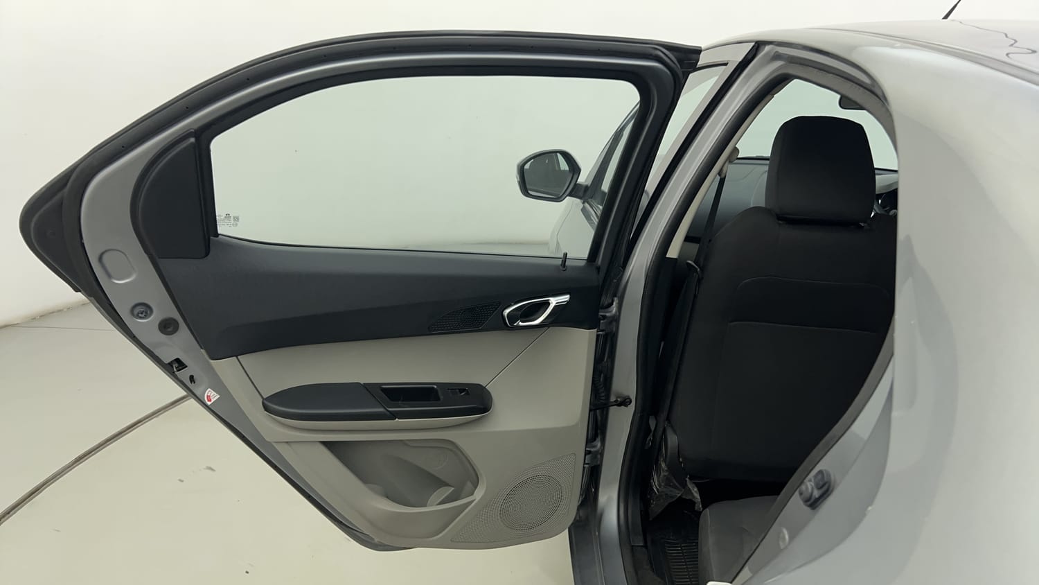 Used 2018 Tata Tiago Revotron XZA Petrol Automatic interior LEFT REAR DOOR OPEN VIEW