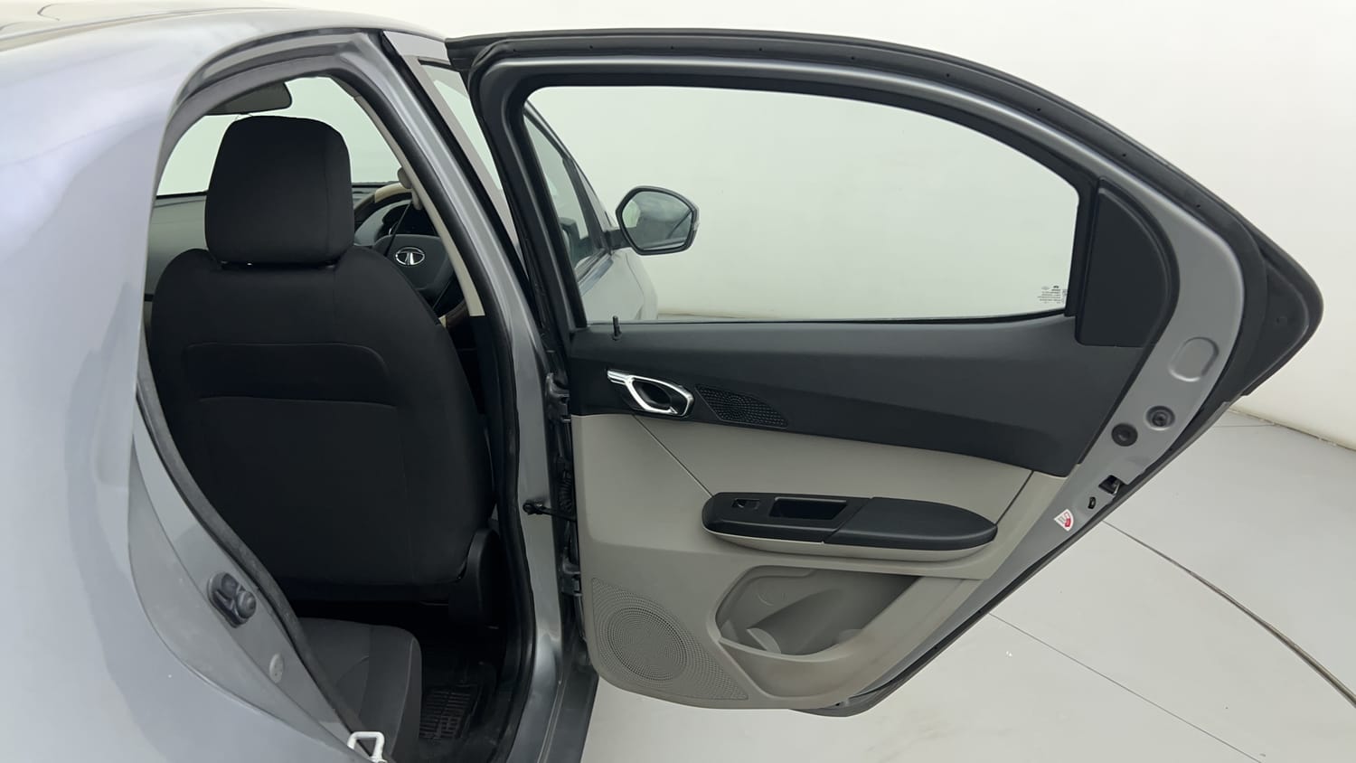 Used 2018 Tata Tiago Revotron XZA Petrol Automatic interior RIGHT REAR DOOR OPEN VIEW