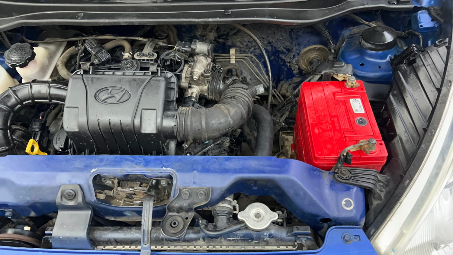 Used 2017 Hyundai Eon Magna + Petrol Manual engine ENGINE LEFT SIDE VIEW