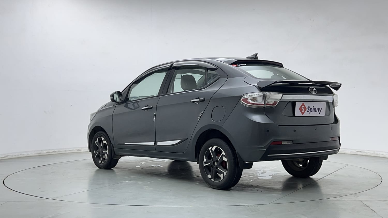 Used 2023 Tata Tigor XZ CNG Cng Manual exterior LEFT REAR CORNER VIEW
