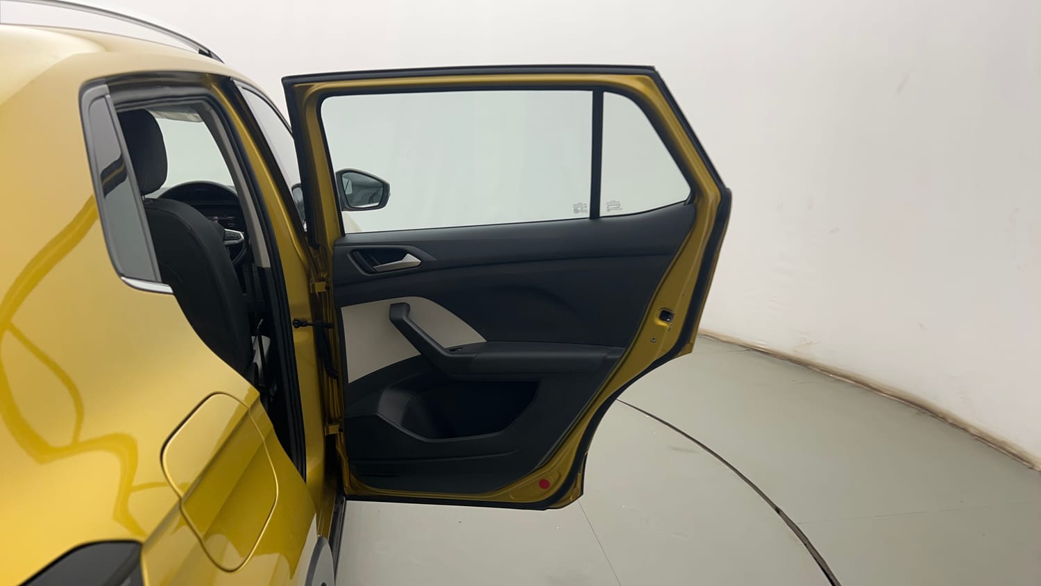 Used 2022 Volkswagen Taigun GT Plus 1.5 TSI DSG Petrol Automatic interior RIGHT REAR DOOR OPEN VIEW