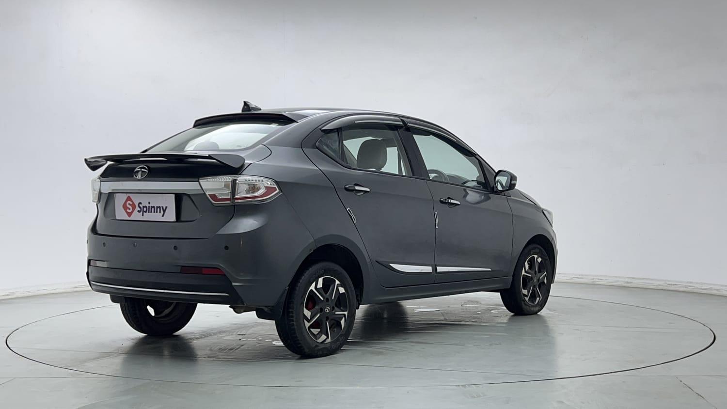 Used 2023 Tata Tigor XZ CNG Cng Manual exterior RIGHT REAR CORNER VIEW