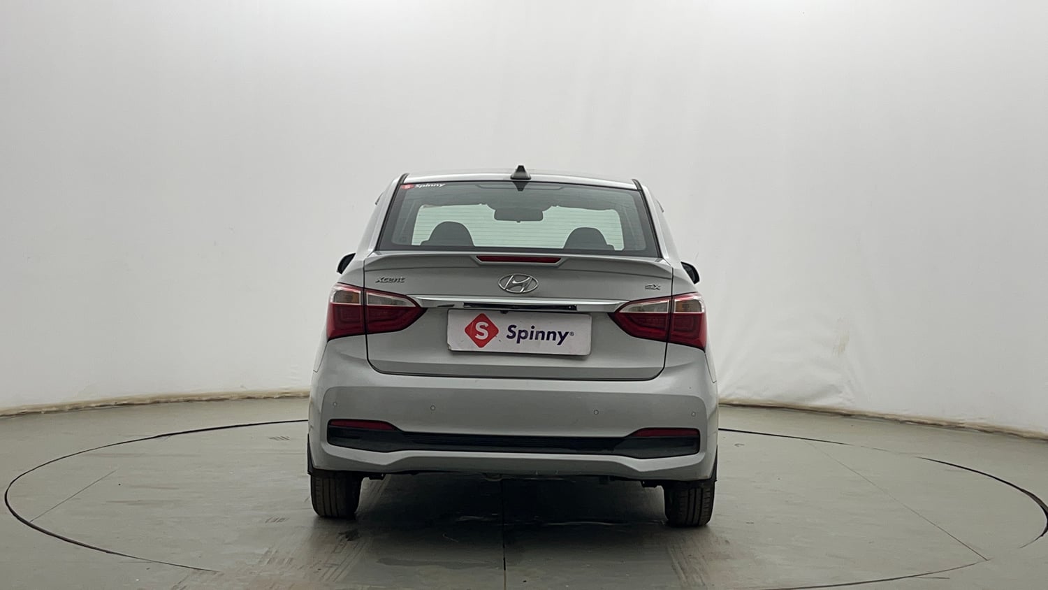 Used 2018 Hyundai Xcent SX Petrol Manual exterior BACK VIEW