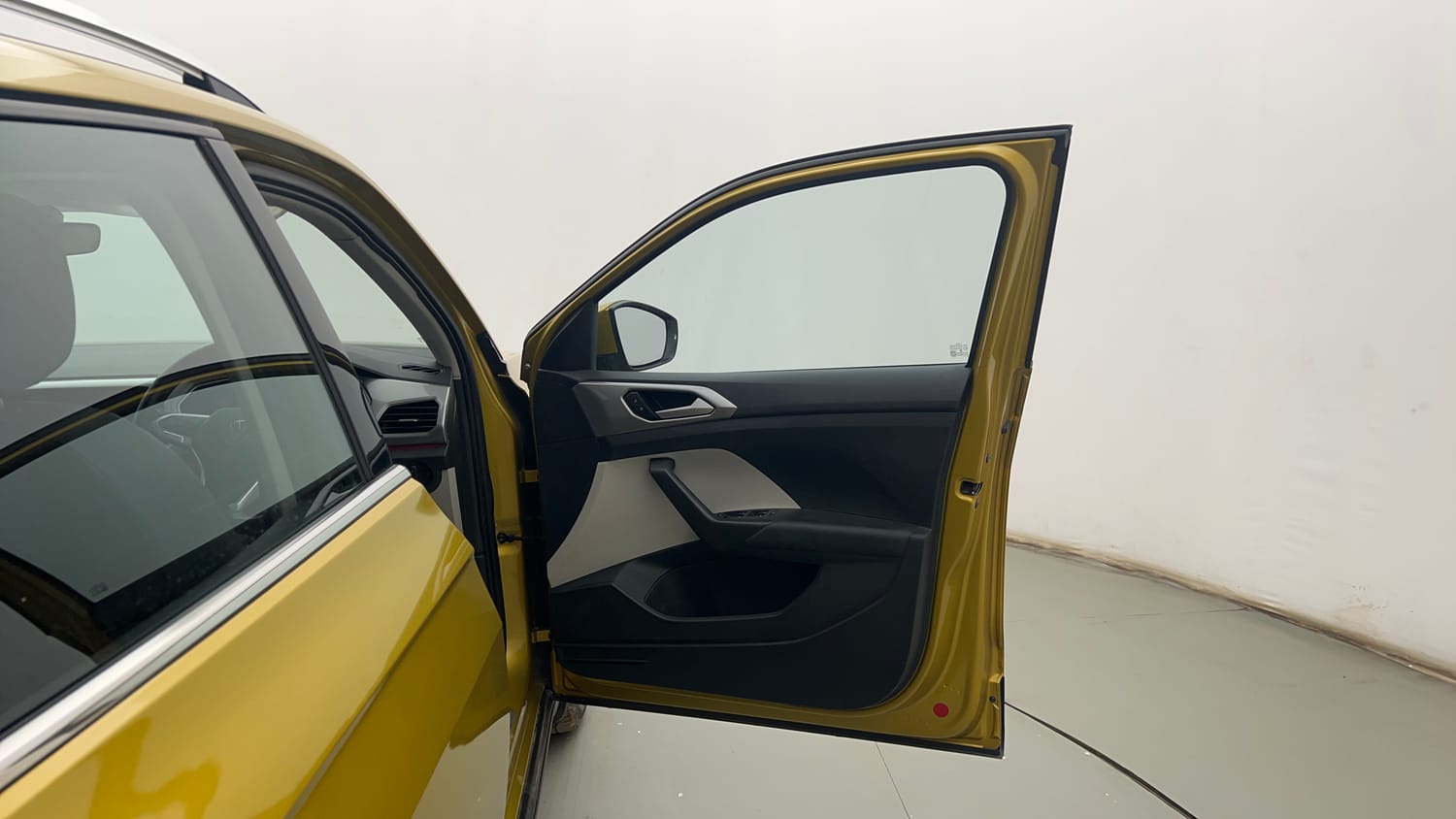 Used 2022 Volkswagen Taigun GT Plus 1.5 TSI DSG Petrol Automatic interior RIGHT FRONT DOOR OPEN VIEW