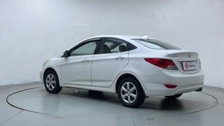 Used 2014 Hyundai Verna Fluidic 1.6 VTVT EX Petrol Manual exterior LEFT REAR CORNER VIEW