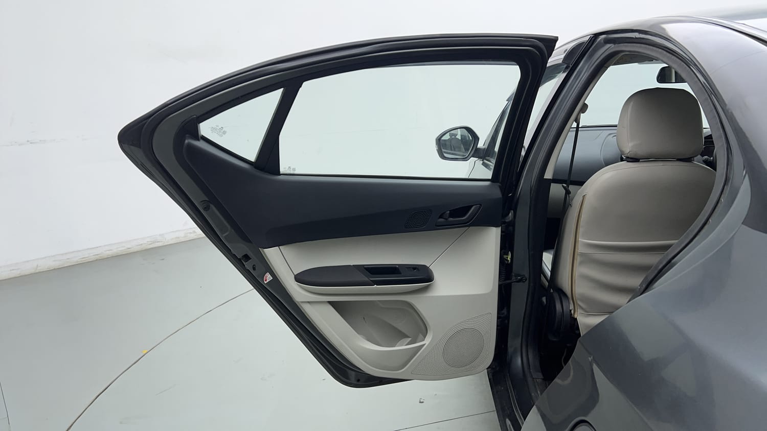 Used 2023 Tata Tigor XZ CNG Cng Manual interior LEFT REAR DOOR OPEN VIEW