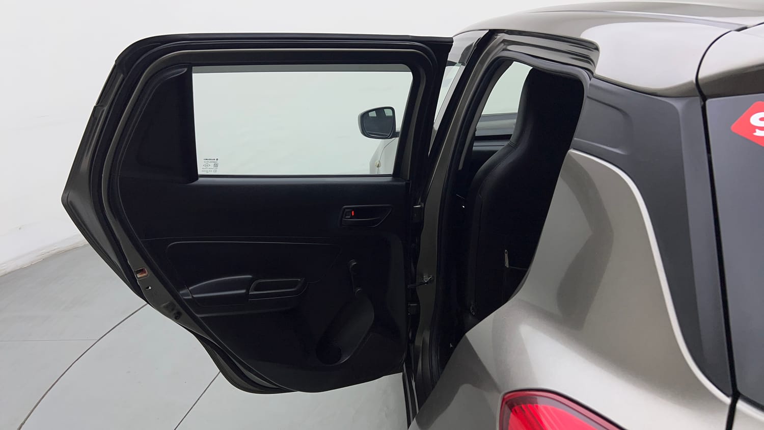 Used 2019 Maruti Suzuki Swift LXi Petrol Manual interior LEFT REAR DOOR OPEN VIEW