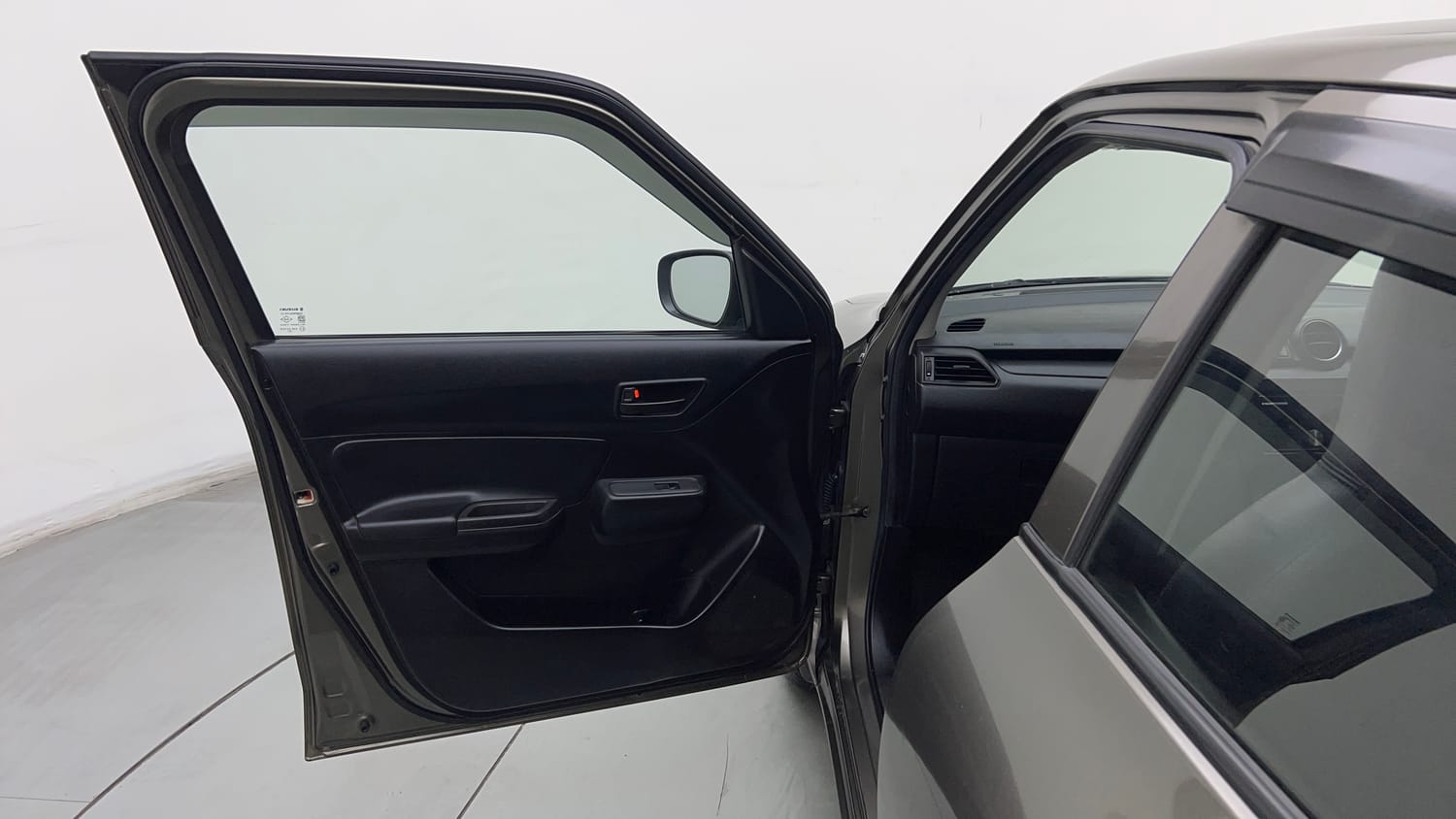 Used 2019 Maruti Suzuki Swift LXi Petrol Manual interior LEFT FRONT DOOR OPEN VIEW