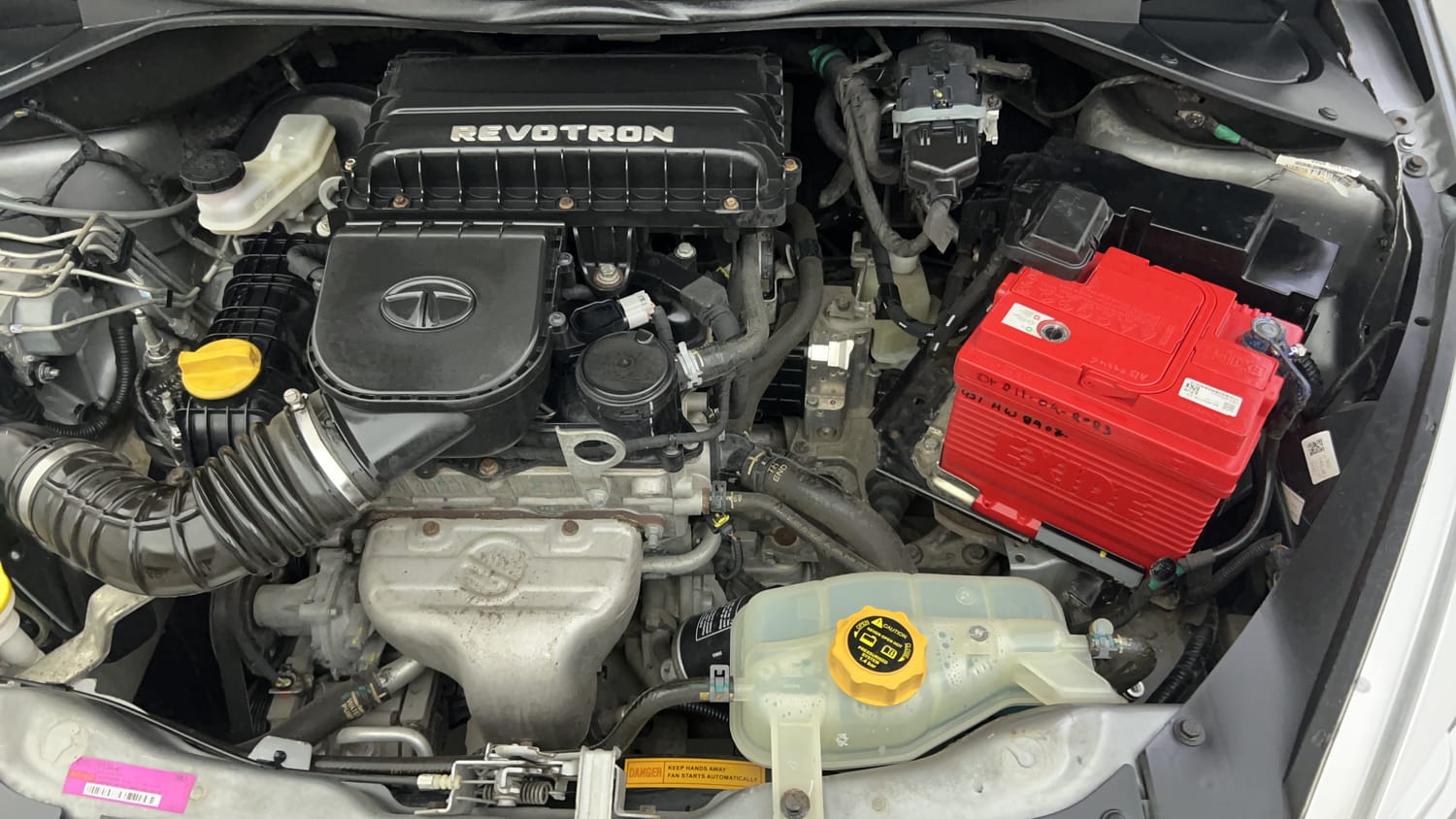 Used 2018 Tata Tiago Revotron XZA Petrol Automatic engine ENGINE LEFT SIDE VIEW