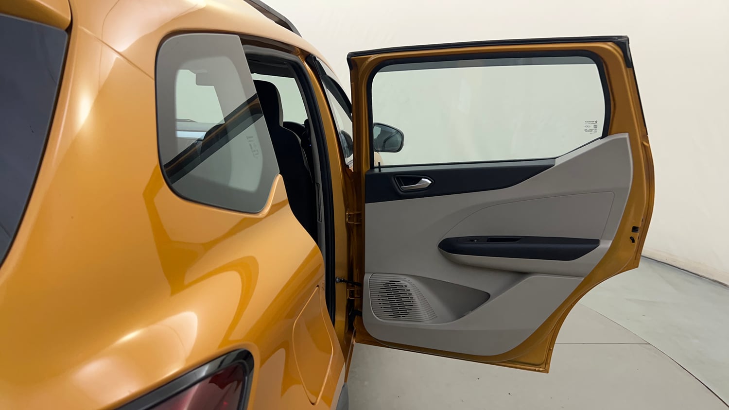 Used 2023 Renault Triber RXZ EASY-R AMT Petrol Automatic interior RIGHT REAR DOOR OPEN VIEW