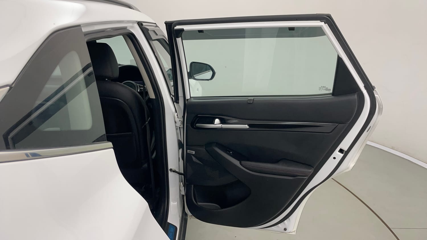 Used 2023 Kia Seltos GTX Plus 1.4 DCT Petrol Automatic interior RIGHT REAR DOOR OPEN VIEW