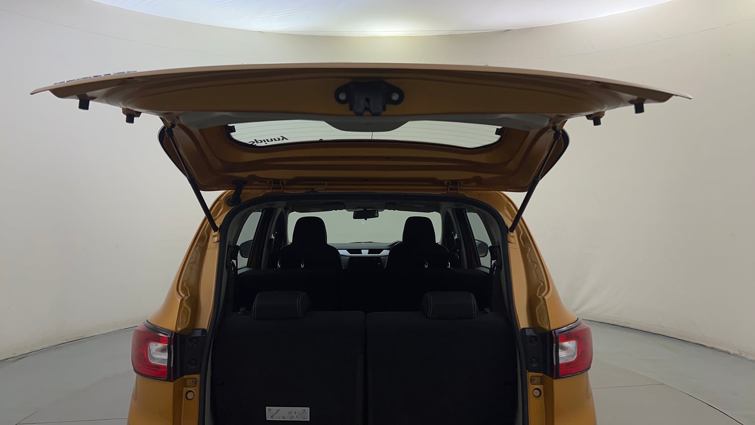 Used 2023 Renault Triber RXZ EASY-R AMT Petrol Automatic interior DICKY DOOR OPEN VIEW