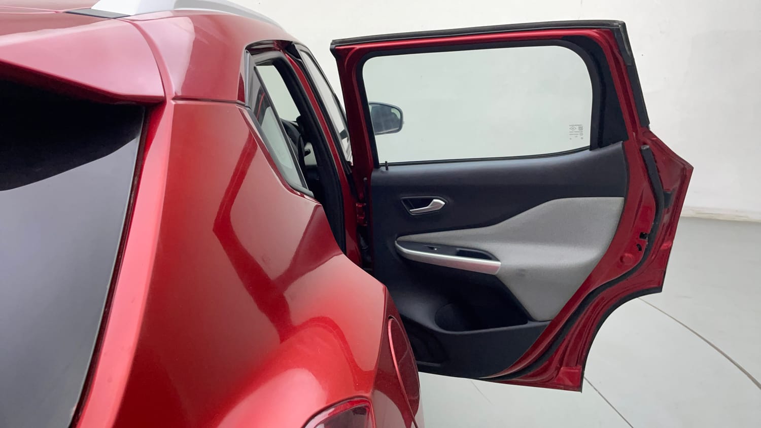 Used 2022 Nissan Magnite XV Turbo Petrol Manual interior RIGHT REAR DOOR OPEN VIEW