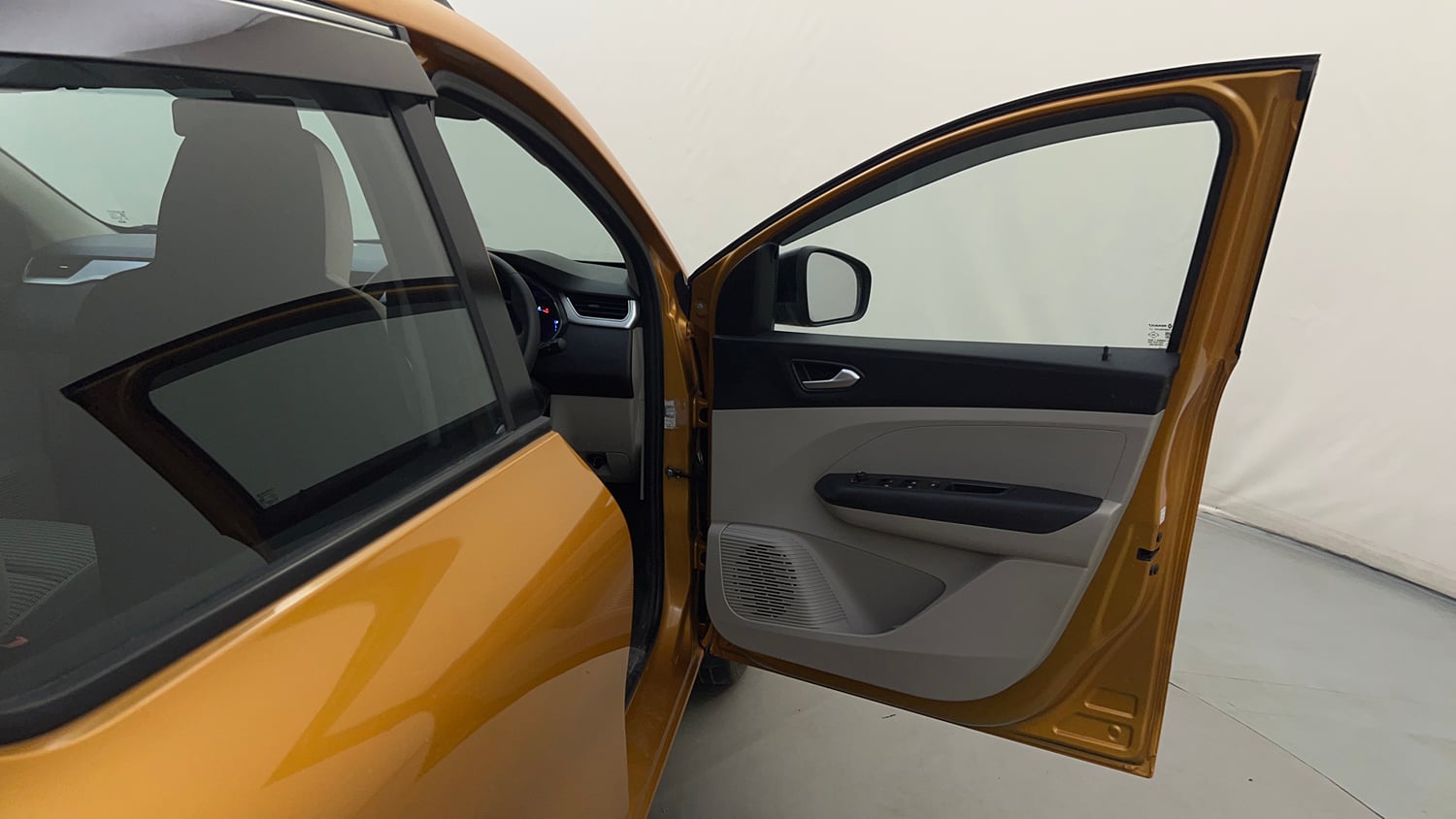 Used 2023 Renault Triber RXZ EASY-R AMT Petrol Automatic interior RIGHT FRONT DOOR OPEN VIEW