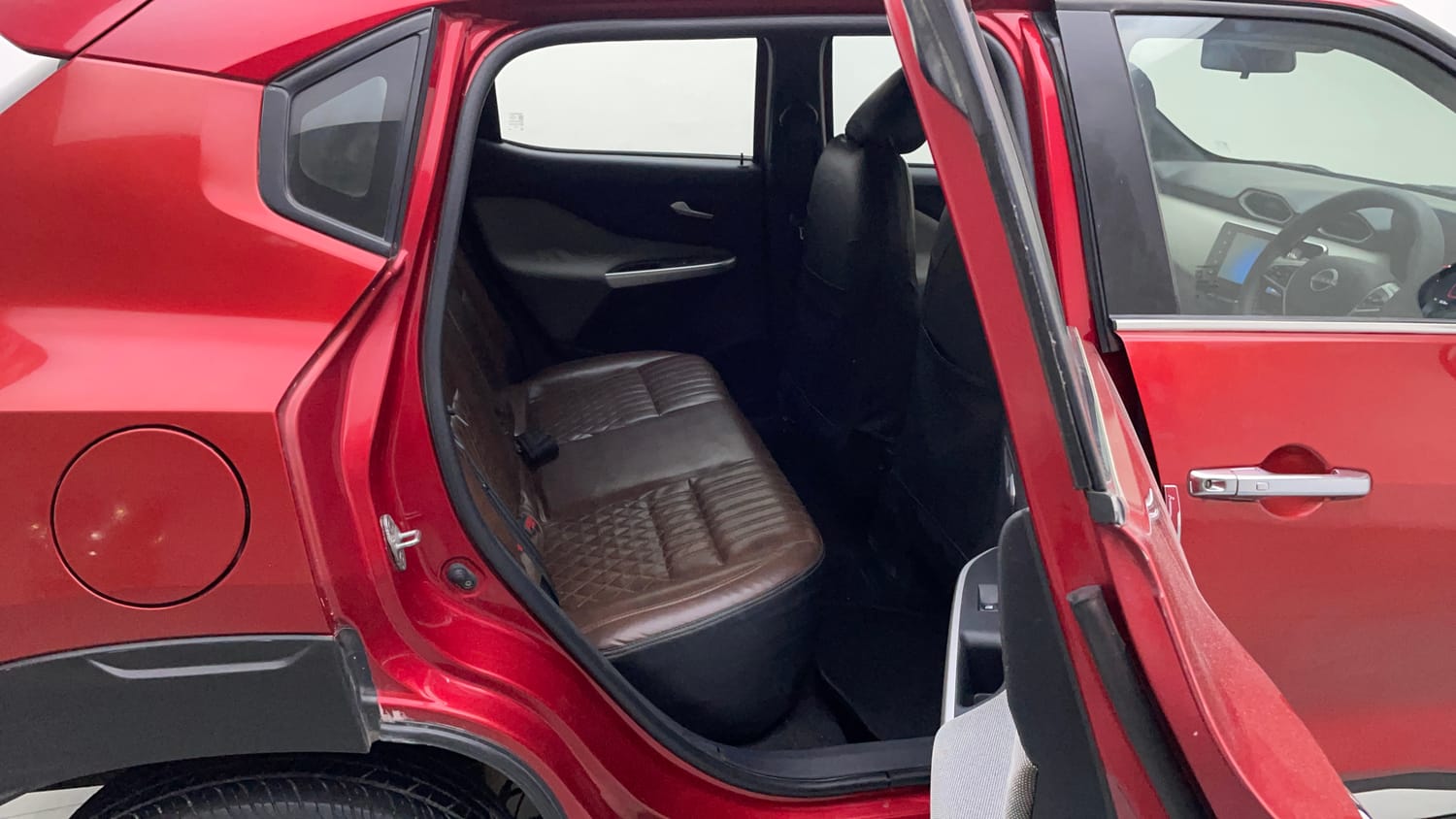 Used 2022 Nissan Magnite XV Turbo Petrol Manual interior RIGHT SIDE REAR DOOR CABIN VIEW
