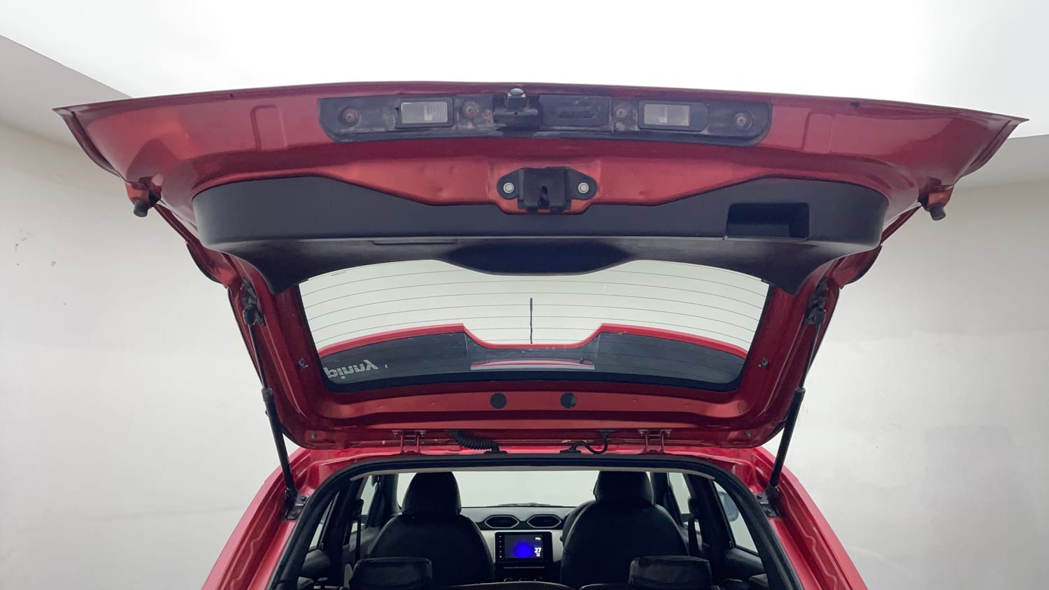 Used 2022 Nissan Magnite XV Turbo Petrol Manual interior DICKY DOOR OPEN VIEW